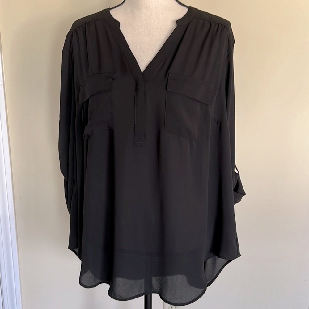 Torrid Harper Georgette Top